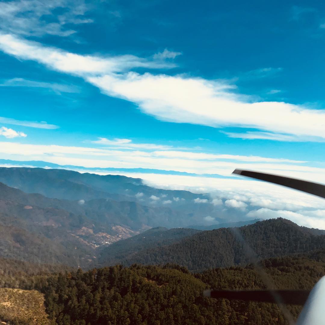 Vista del océano desde la cabina