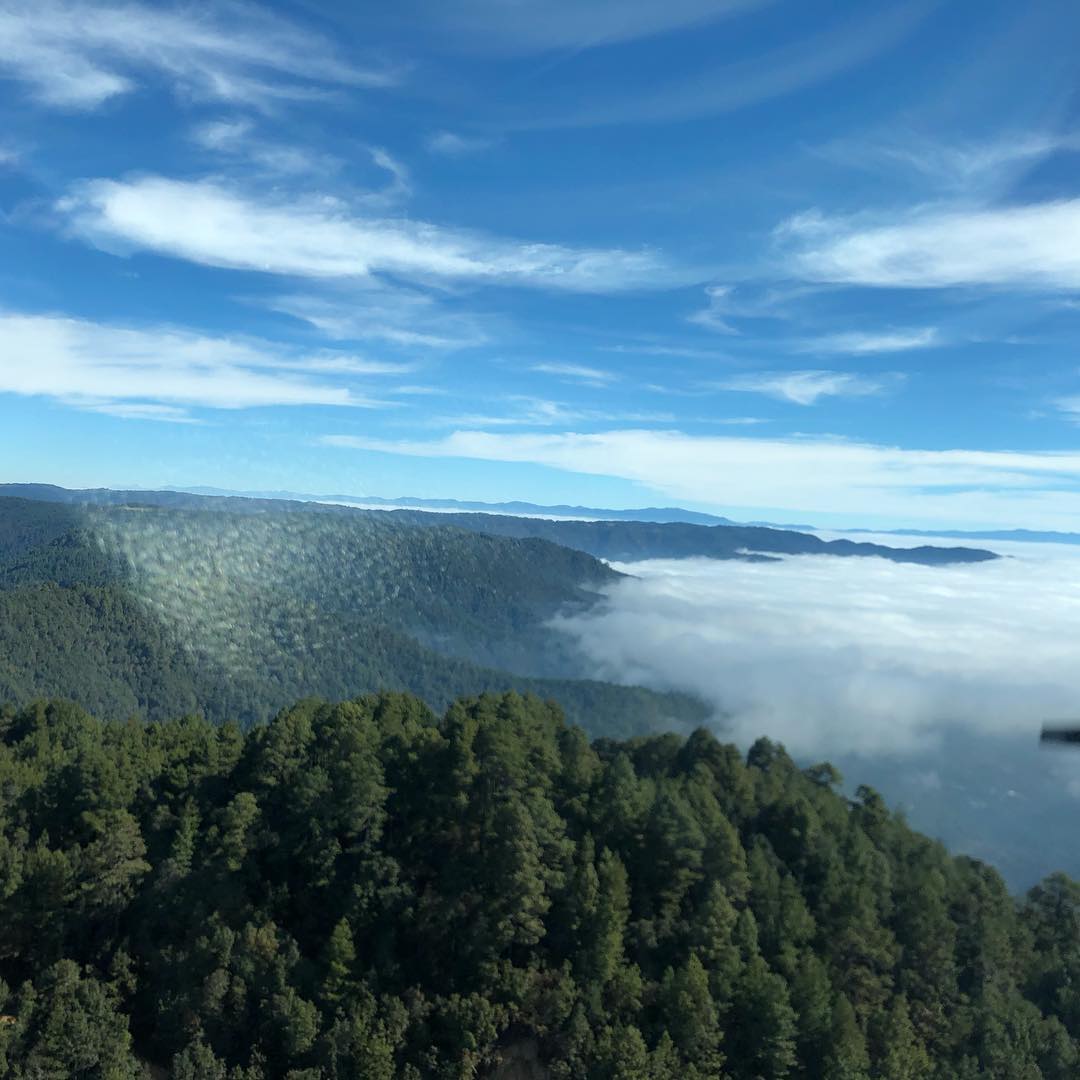 Vista del océano desde la cabina