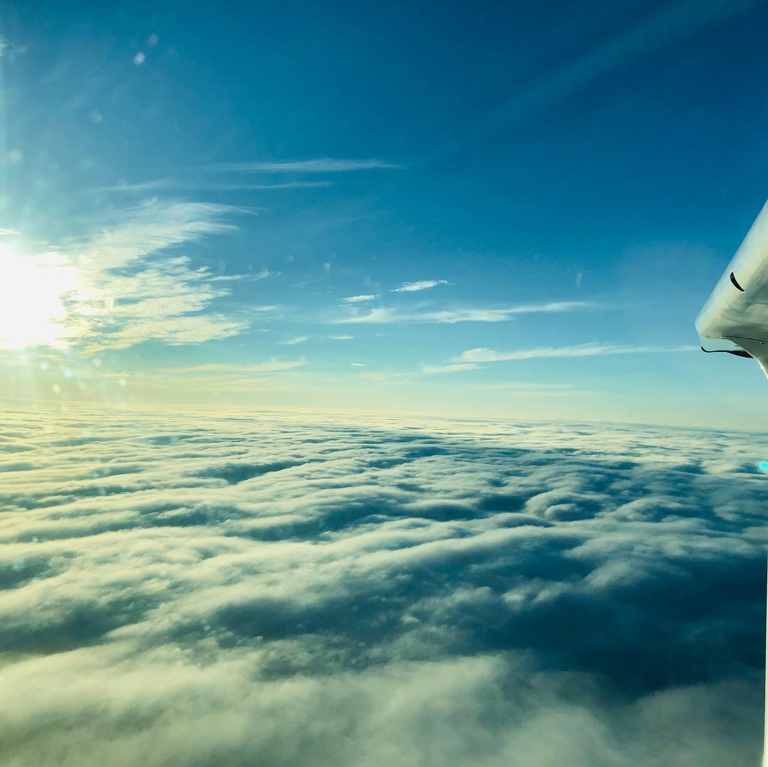 Vista del océano desde la cabina