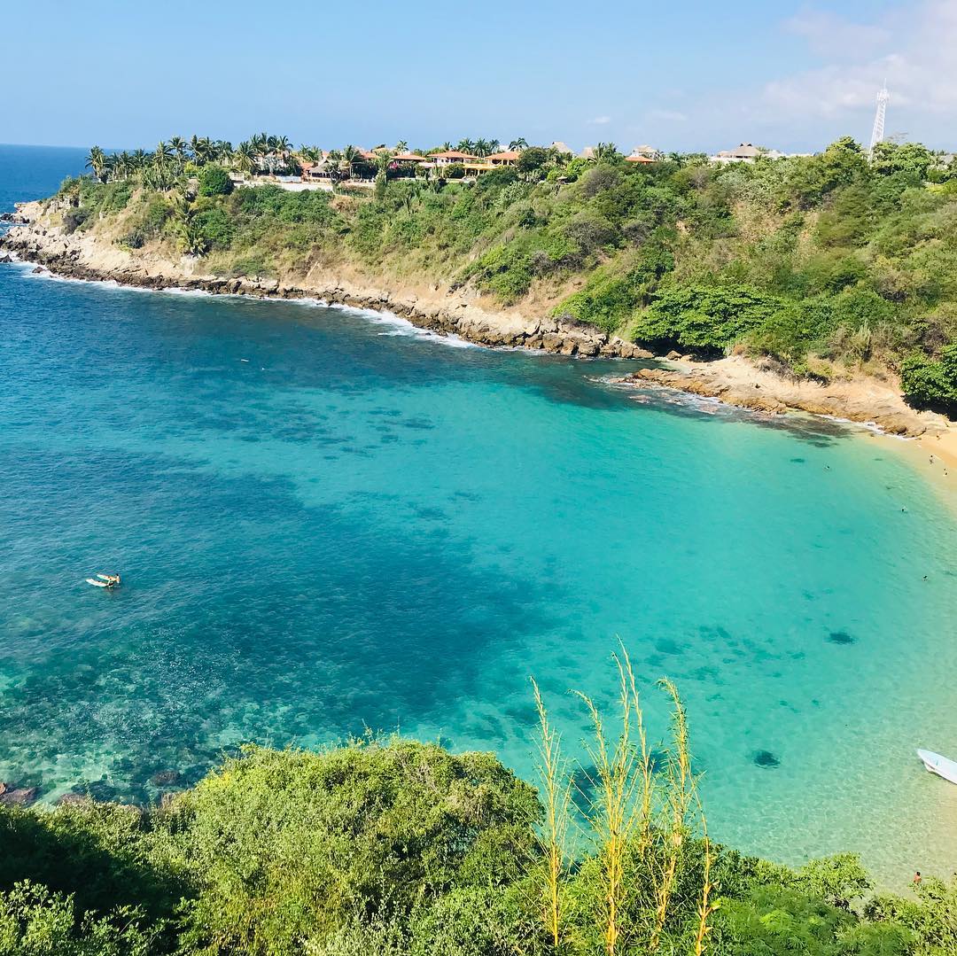 Vista del océano desde la cabina