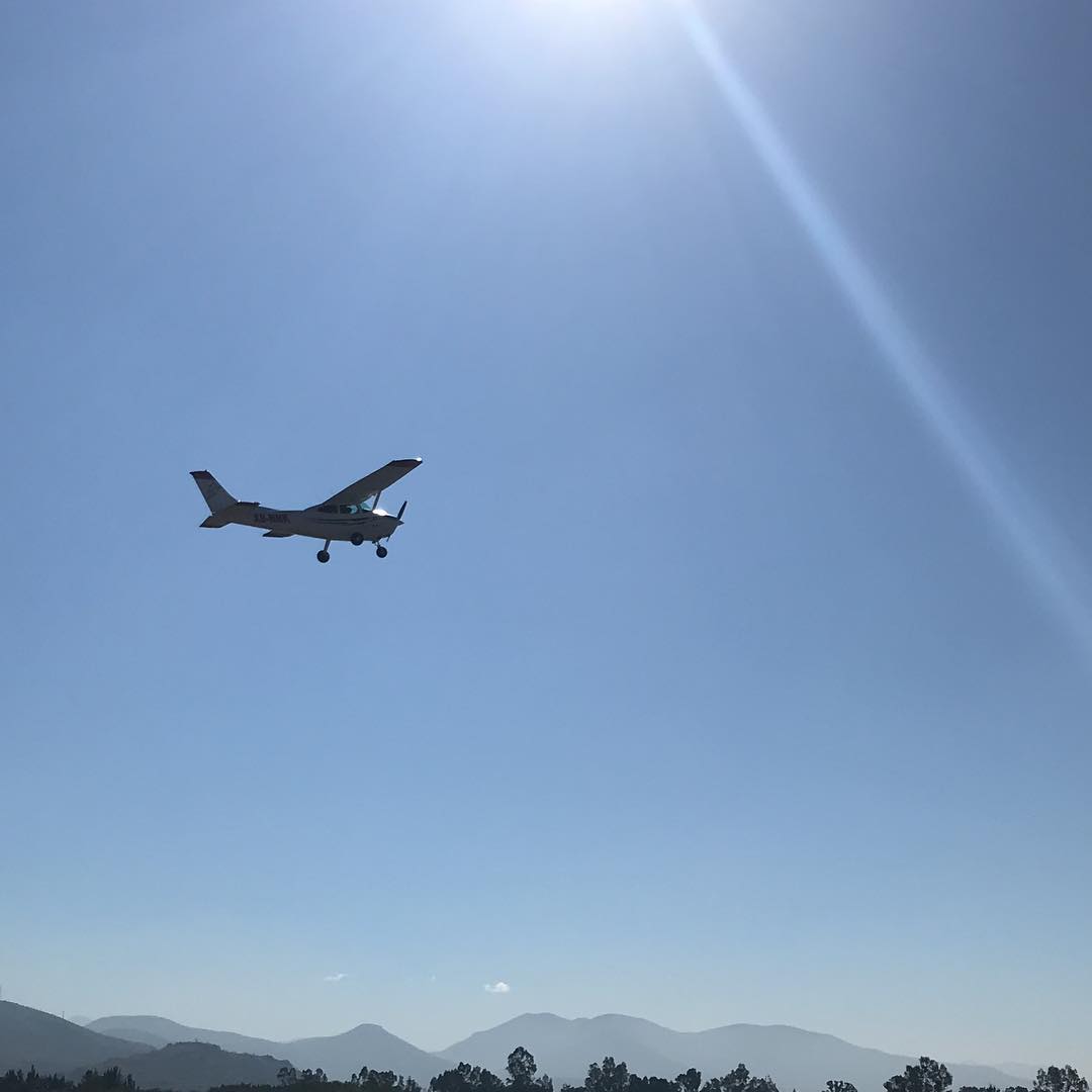 Vista del océano desde la cabina