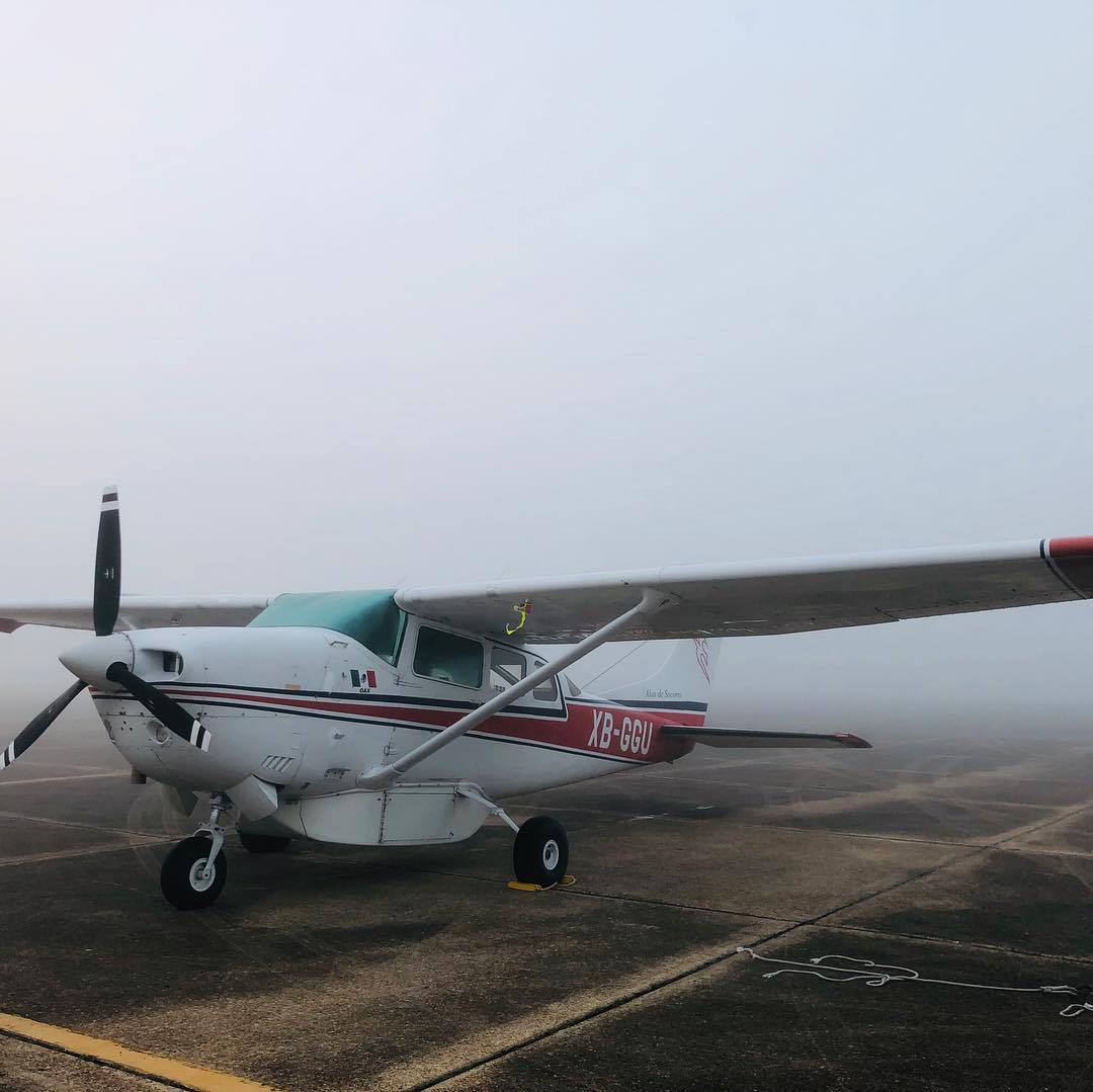 Vista del océano desde la cabina