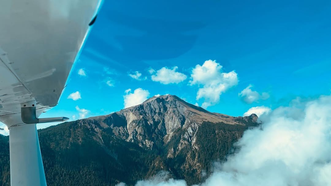 Vista del océano desde la cabina