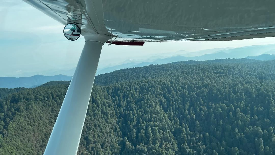 Vista del océano desde la cabina