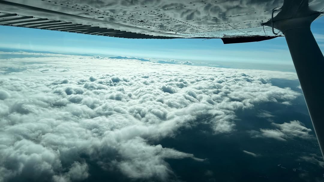 Vista del océano desde la cabina