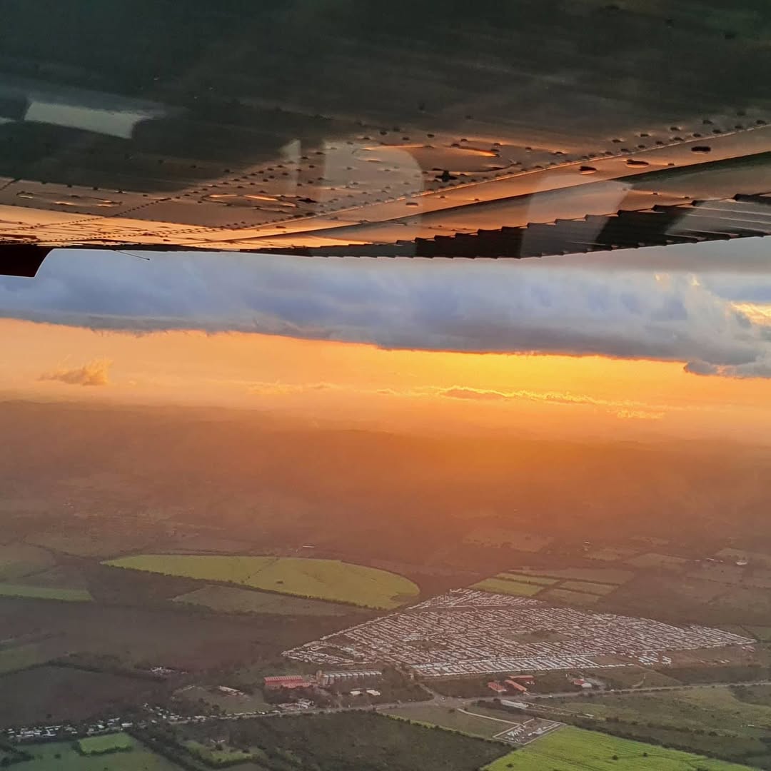 Vista del océano desde la cabina