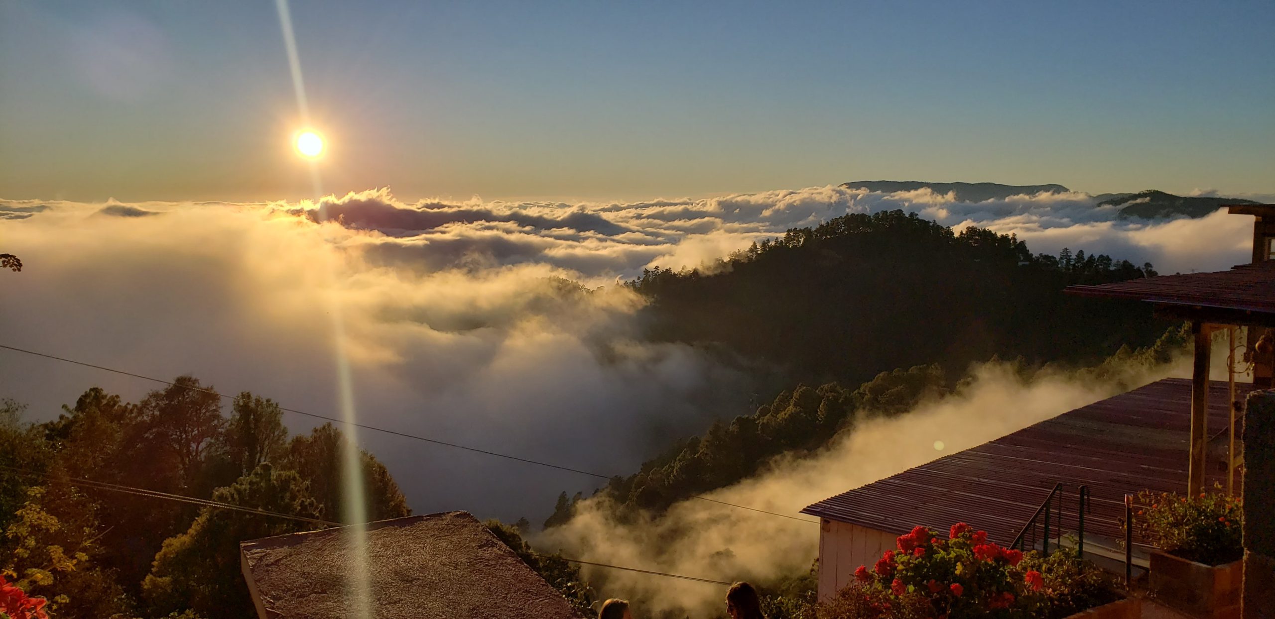Atardecer en la playa